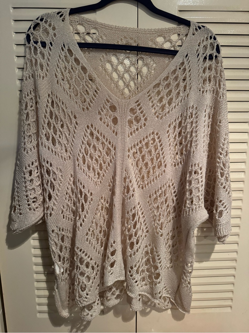 Italian Open Knit Crochet Beach Cover-Up | Made in Italy
